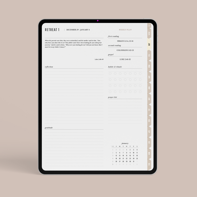 DIGITAL 2025 Catholic Planner